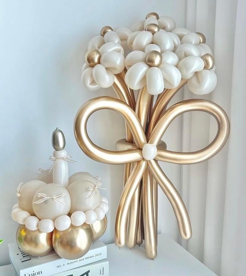 Quà tặng bóng sinh nhật Balloon Flower Bouquet 05